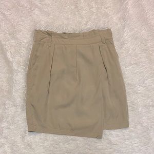 Forever 21 khaki wrap skirt. Size S